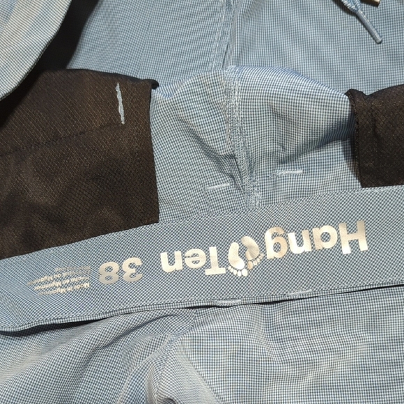 Speedo Light and Dark Grey Men's Swim Shorts, Plus Light Blue Checkered Shorts - Picture 10 of 15